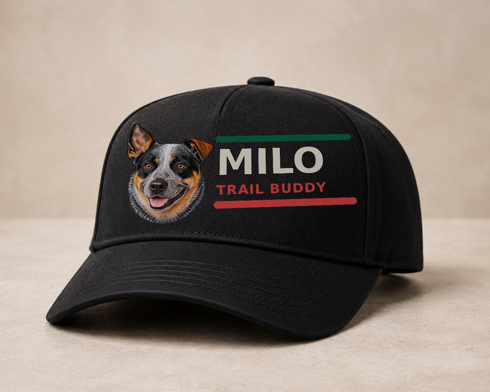 Custom Pet Portrait Hat main product view.